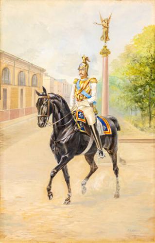 untitled (Figure on horseback)