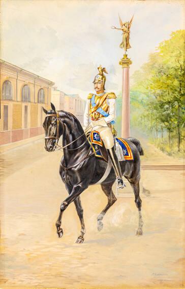 untitled (Figure on horseback)