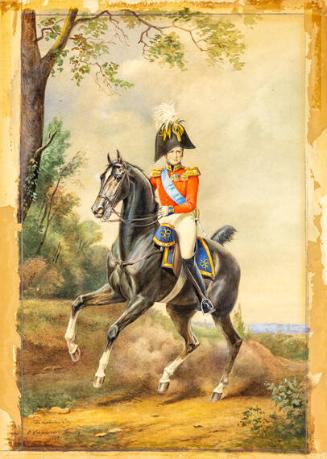 untitled (Figure on horseback)