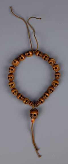 Prayer Bead of Skulls