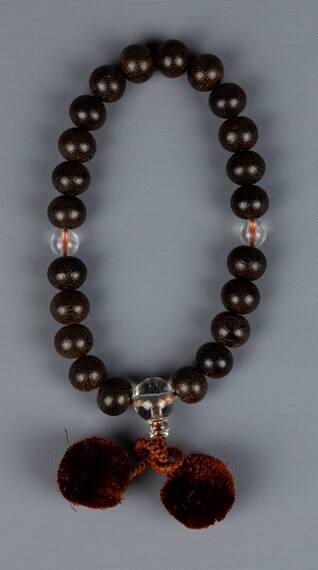 Prayer Beads of Black Spheres