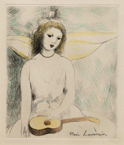 Woman with Guitar