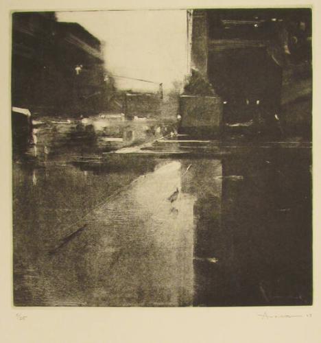 Rain, Copley Square