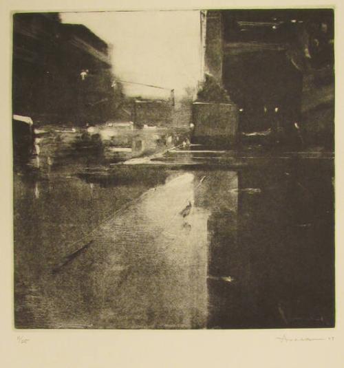 Rain, Copley Square