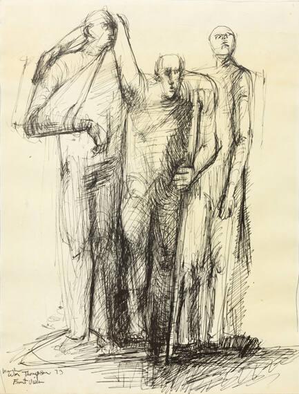 Preparatory Sketch for the Sculpture at Andersonville, GA