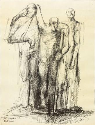 Preparatory Sketch for the Sculpture at Andersonville, GA
