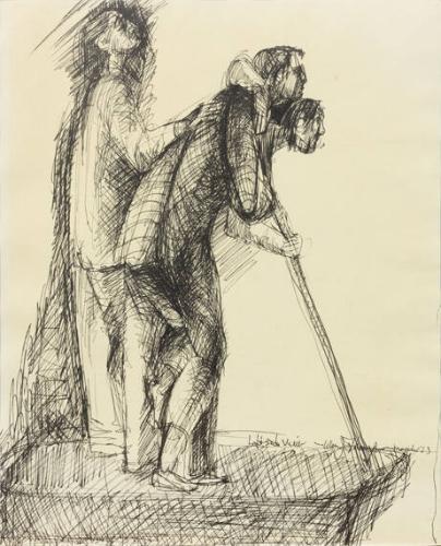 Preparatory Sketch for the Sculpture at Andersonville, GA