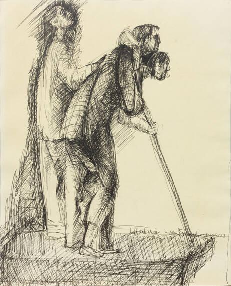 Preparatory Sketch for the Sculpture at Andersonville, GA