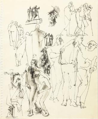 Preparatory Sketch for the Sculpture at Andersonville, GA
