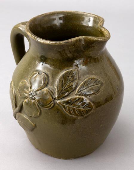 Dogwood Flowers Decorated Pitcher