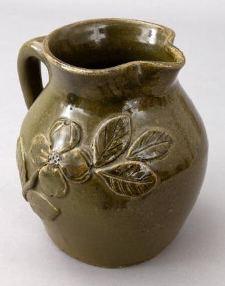 Dogwood Flowers Decorated Pitcher