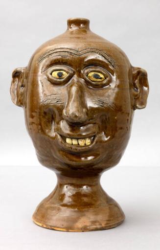 Pedestal Face Jug