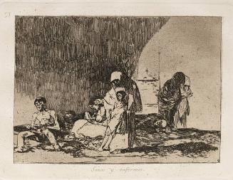 The Healthy and the Sick., from The Disasters of War