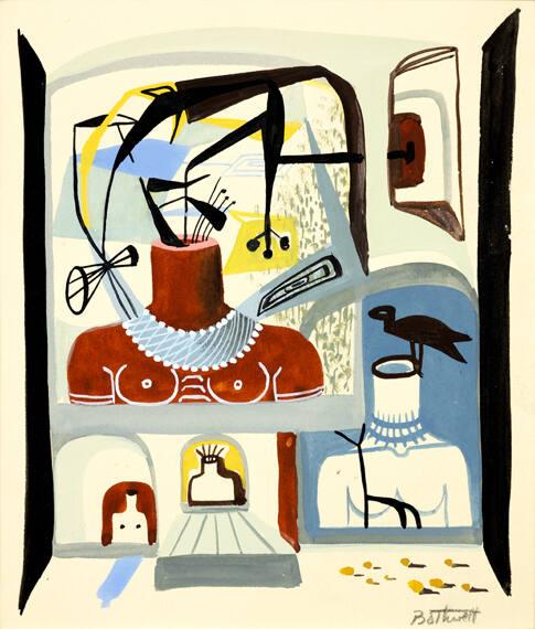 Sketch for Magician's Cabinet