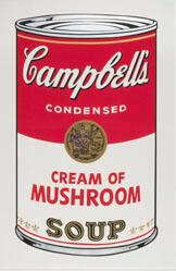 Cream of Mushroom Soup, from the Campbell's Soup I Portfolio