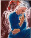 Young Couple [two figures embracing]