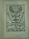 Untitled (bookplate with double-headed eagle)