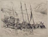 Boats by the Ebro