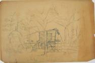 Hay Stack And Shed