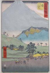 Hara, Plate 14 from Famous Places on the Fifty-Three Stations, or The Vertical Tokaido