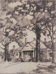 Untitled (House And Trees)