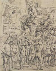 Drawing After The Signorelli Fresco in Orvieto