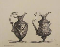 Two Vases, from Ornaments, Vases, et Decorations