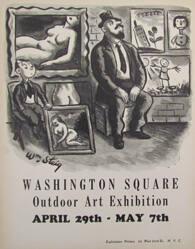 Poster for Washington Square Outdoor Art Exhibition