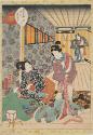 The Paulownia Pavilion (Kiritsubo), from Tales of Genji