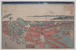 Nihonbashi and Edobashi Bridges, from Yaruadaye Figure Set