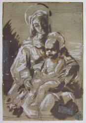 Seated Mother and Child