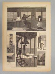 Watch-Tower, Corner of Spring and Varick Streets, New York (from Harper's Weekly February 28, 1874)