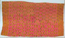 Ceremonial body wrap, Kente