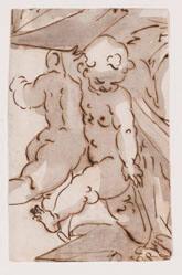 Study of putti (left sheet)