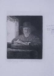Rembrandt at a Window