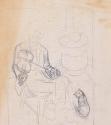 Study for Two Old Toms