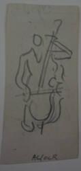 Untitled (Man Playing Double Bass)