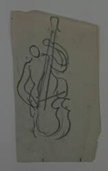 Untitled (Man Playing Double Bass)