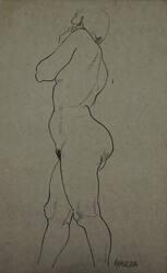Untitled - Standing Female Nude