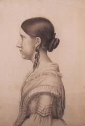 Untitled (Portrait Of A Woman From The Baber Family)