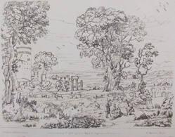 Landscape with Classical Ruins
