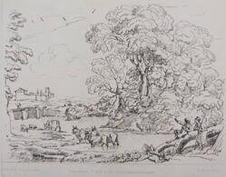 River Landscape with Cows and Cow Herders