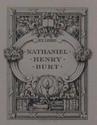 Book Plate For Nathaniel Henry Burt