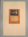 ...he lay with well-lined belly, from a portfolio of 25 original wood engravings inspired by Thomas Wolfe's "Look Homeward, Angel"
