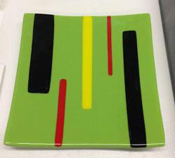 Green dish