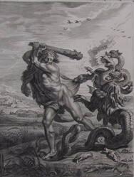 Hercules's Combat With The Hydra