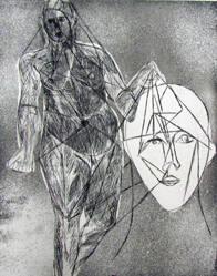 Femme au visage
