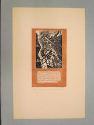 -rain incessant, spouting, torrential rain,.., from a portfolio of 25 original wood engravings inspired by Thomas Wolfe's "Look Homeward, Angel"