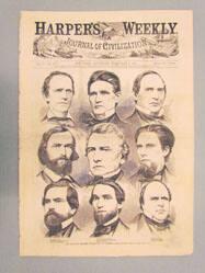 The Seceding Alabama Delegation in Congress (from Harper's Weekly, February 9, 1861)