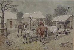 Farm Yard Scene